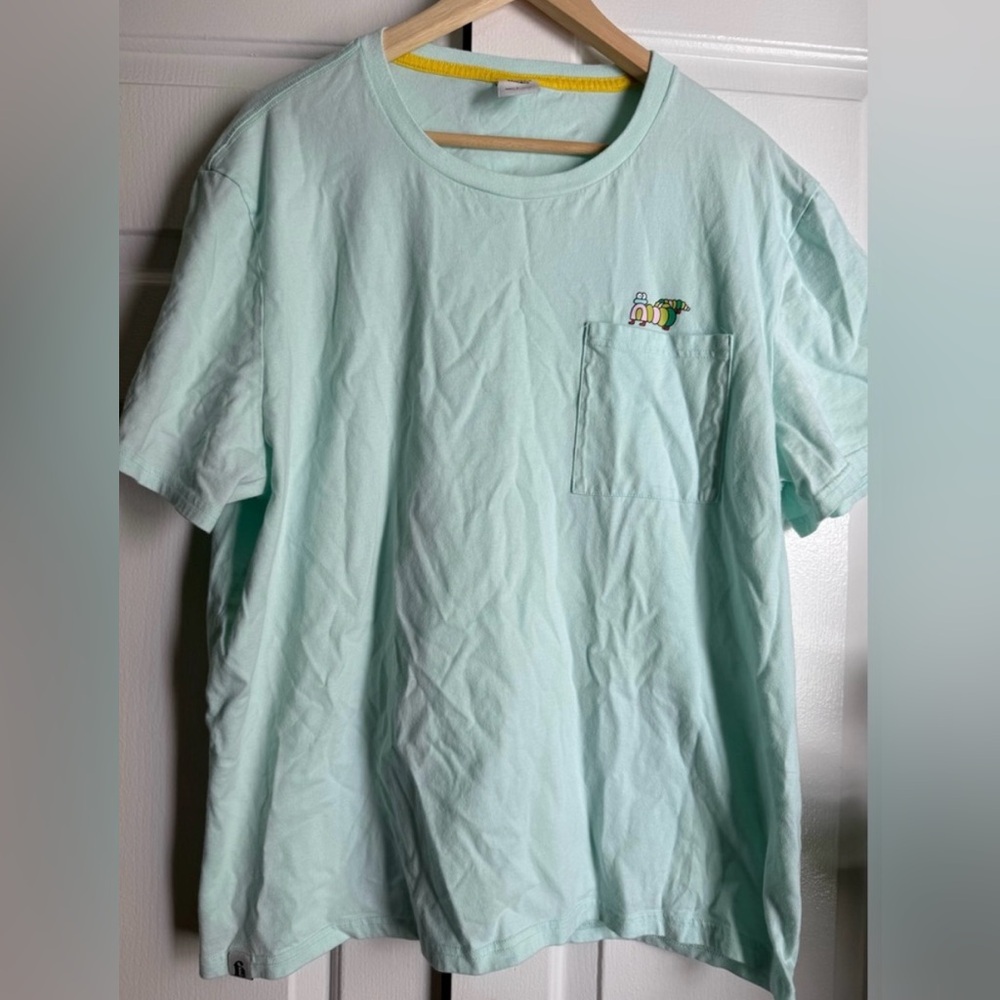 Bonobos Fielder Blue Short Sleeve Tee Graphic Shirt Size XL Preppy Outdoor